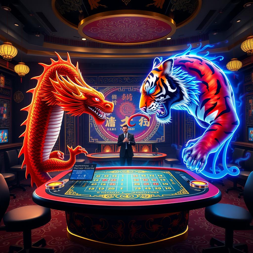 DragonTigerWild Live Games: Sensasi Pertarungan Epik 